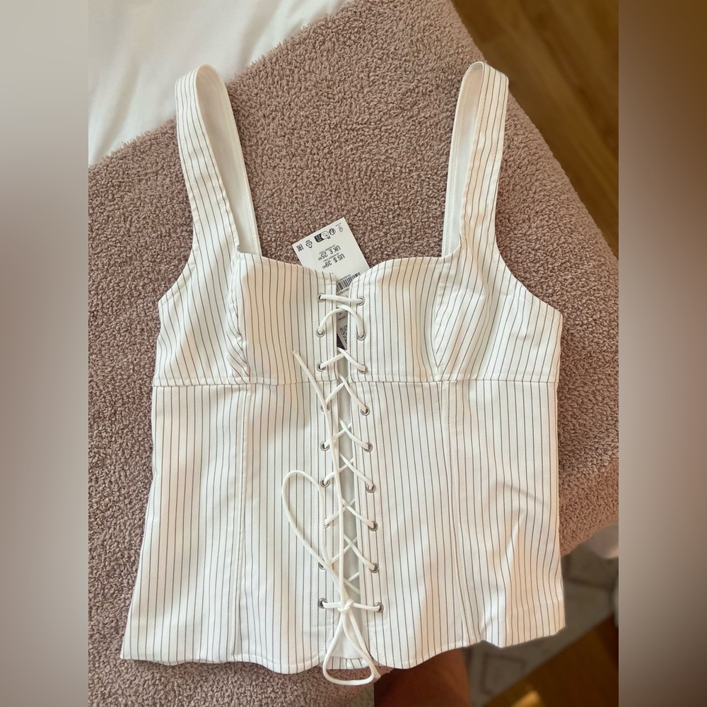 NWT Zara Corset Top